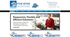 Desktop Screenshot of fivestaraccounting.ca